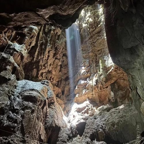 Caving in Sierra Blanca
