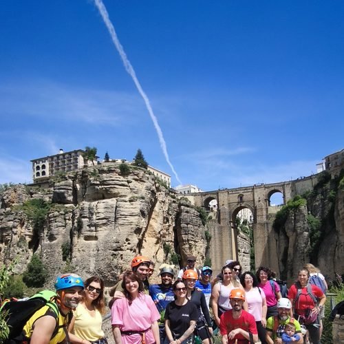 Group on an outdoor activity